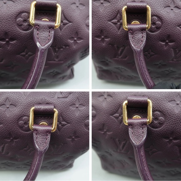 SOLD! Do Not Purchase! Louis Vuitton Speedy Bandouliere 25 in Purple Monogram - Picture 9 of 12